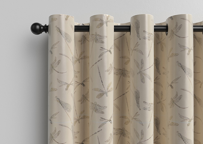 Dragonflies, Cream - Made to Measure Curtains - Image 12